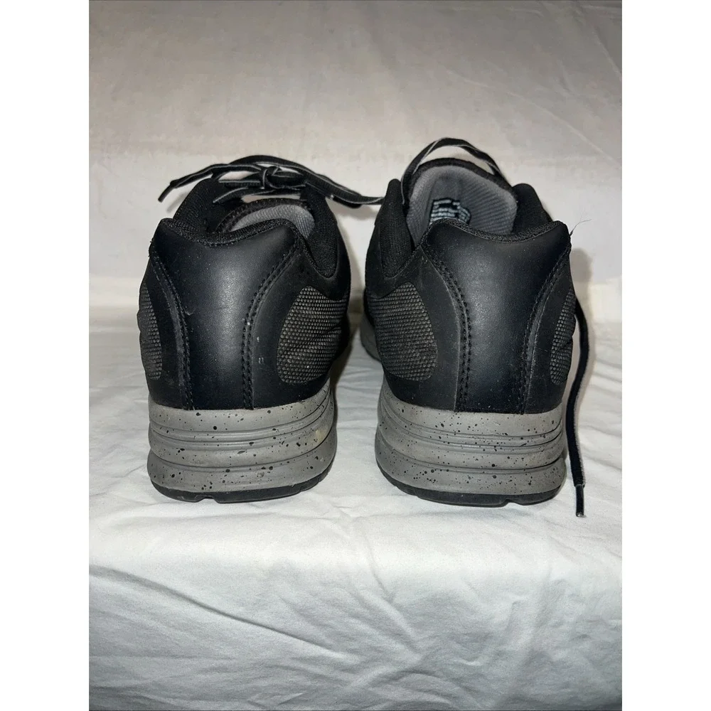Brahma Steel Toe Work‎ Shoes Mens 10.5M Black Leather Slip Resistant